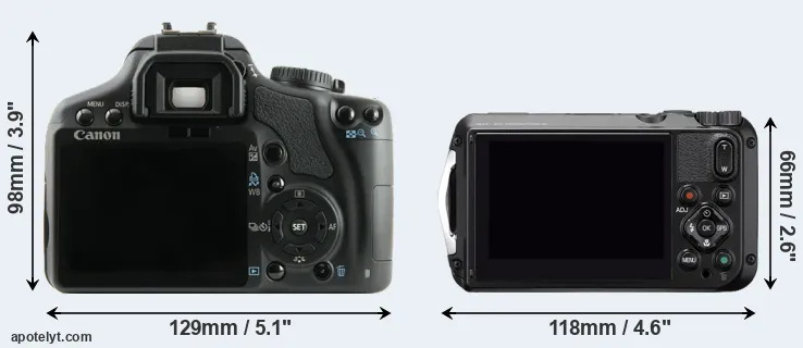 Comparison XSi or WG-6 rear