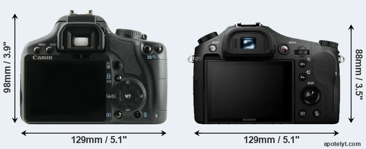 Comparison XSi or RX10 rear