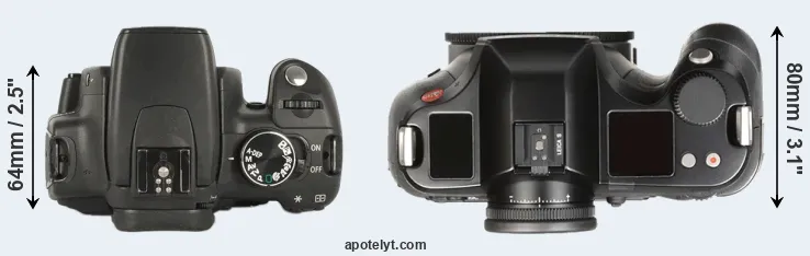 Compare XT versus S Typ 007 top