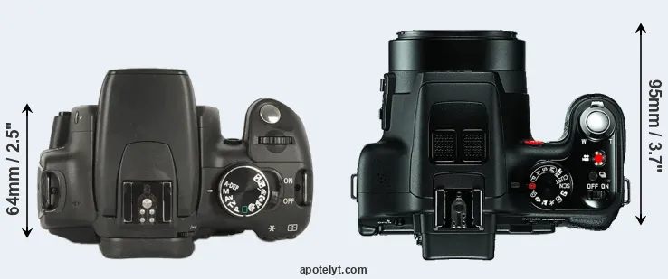 Compare XT versus V-LUX 3 top