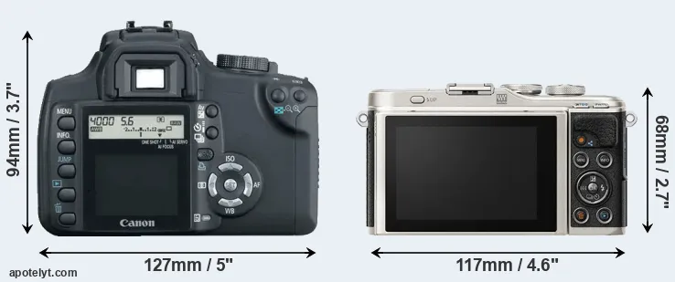 Comparison XT or E-PL9 rear