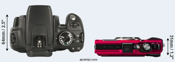 Compare XT versus TG-4 top