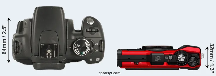 Compare XT versus TG-6 top