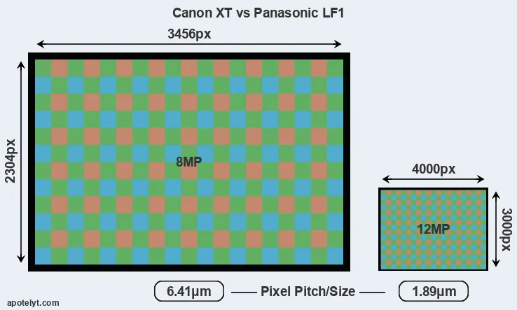 XT versus LF1 MP