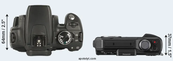 Compare XT versus TS7 top