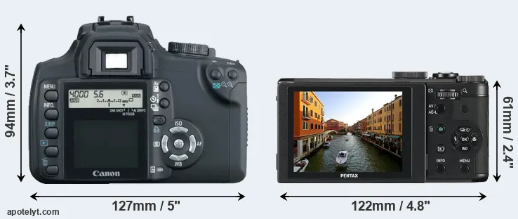 Comparison XT or MX-1 rear