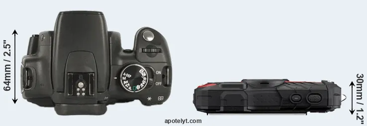 Compare XT versus WG-60 top