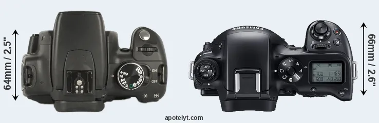 Compare XT versus NX1 top
