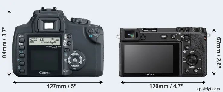 Comparison XT or A6600 rear