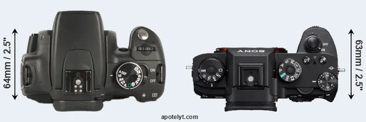 Compare XT versus A9 top
