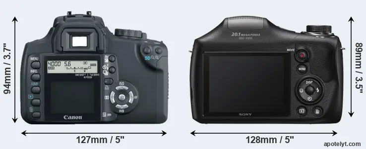 Comparison XT or H300 rear