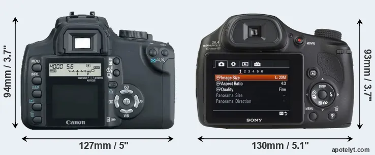 Comparison XT or HX350 rear