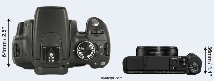 Compare XT versus HX95 top