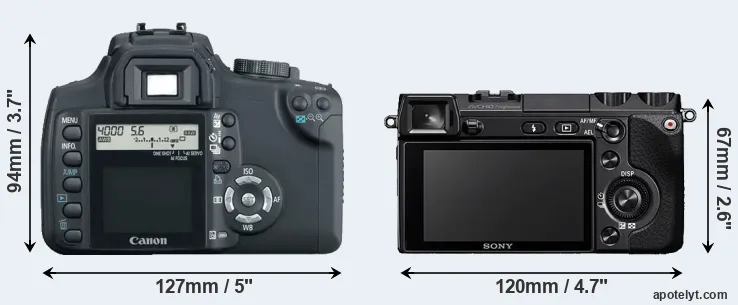 Comparison XT or NEX-7 rear