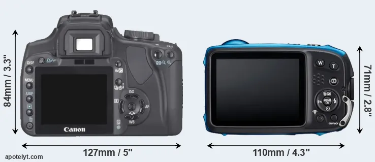 Comparison XTi or XP140 rear