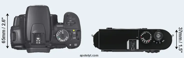 Compare XTi versus M9 top