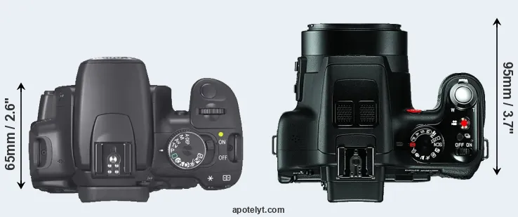 Compare XTi versus V-LUX 3 top