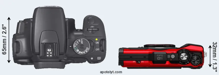 Compare XTi versus TG-6 top