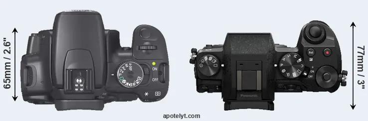 Compare XTi versus G7 top