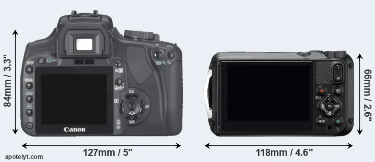 Comparison XTi or WG-6 rear