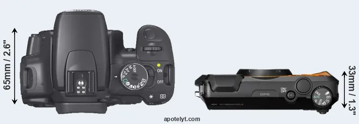 Compare XTi versus WG-6 top