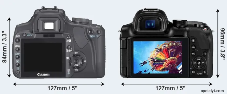 Comparison XTi or NX30 rear