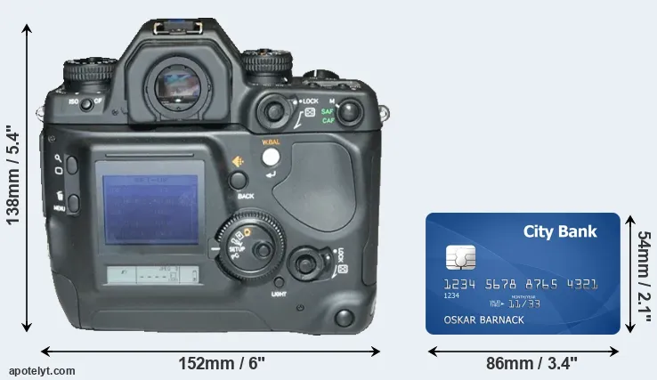 N Digital and credit card rear side