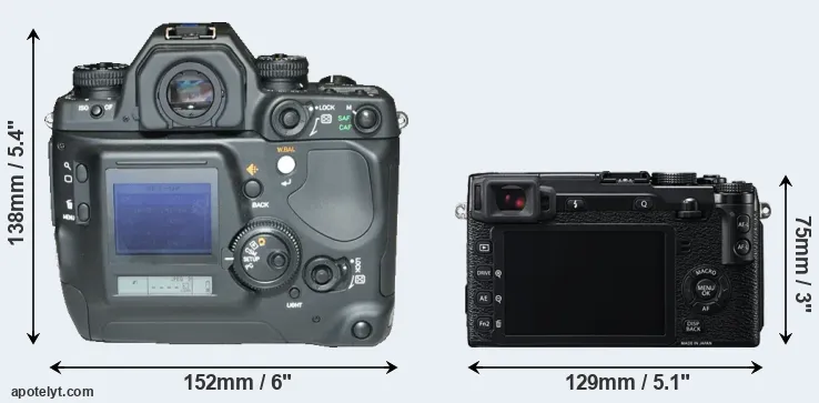 Comparison N Digital or X-E2 rear