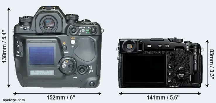 Comparison N Digital or X-Pro2 rear