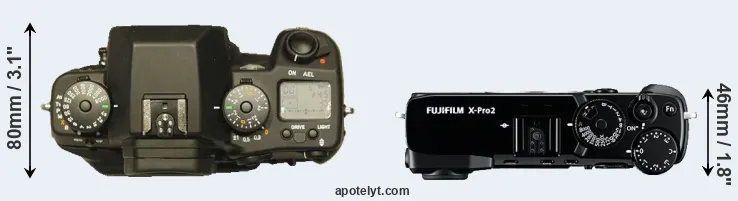 Compare N Digital versus X-Pro2 top