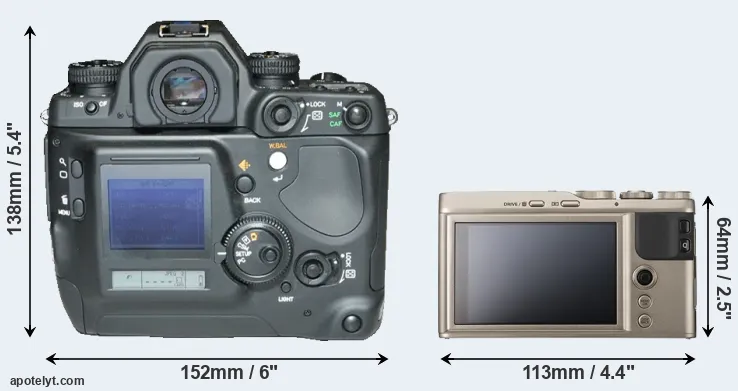Comparison N Digital or XF10 rear