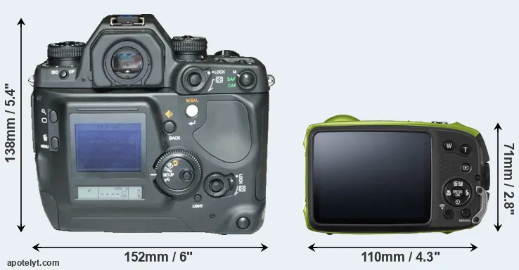 Comparison N Digital or XP120 rear