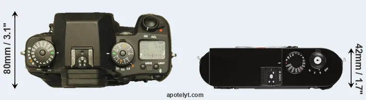 Compare N Digital versus M Typ 262 top