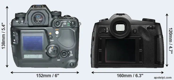 Comparison N Digital or S Typ 006 rear