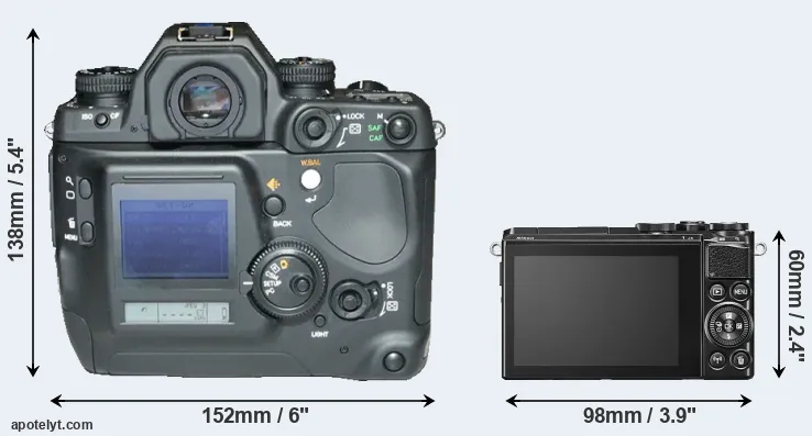Comparison N Digital or J5 rear