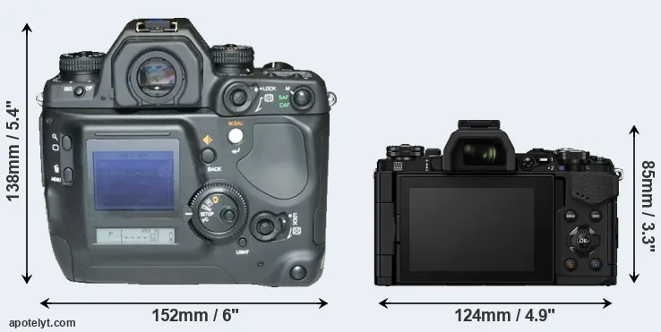 Comparison N Digital or E-M5 II rear