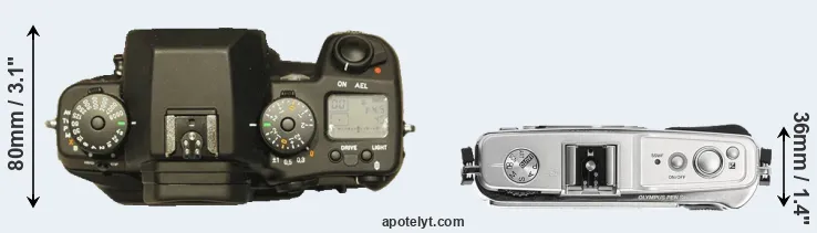 Compare N Digital versus E-P1 top