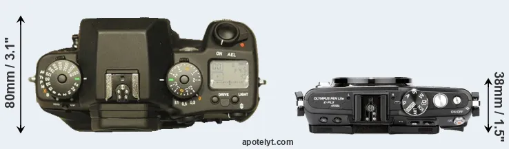 Compare N Digital versus E-PL5 top