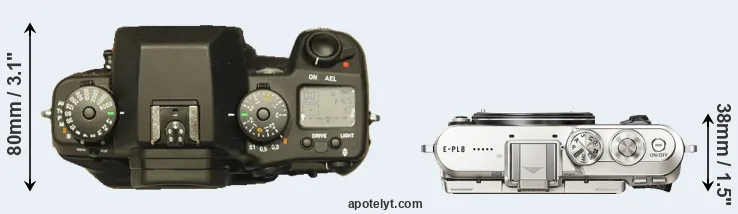 Compare N Digital versus E-PL8 top