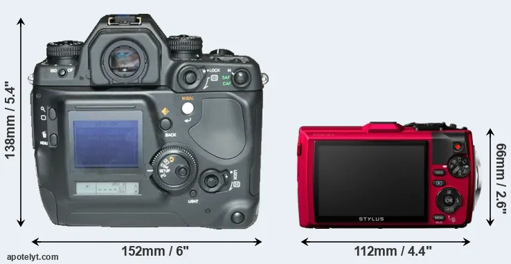 Comparison N Digital or TG-4 rear