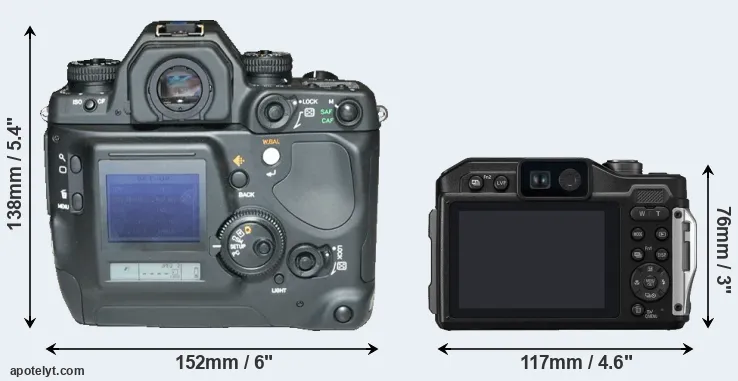 Comparison N Digital or TS7 rear