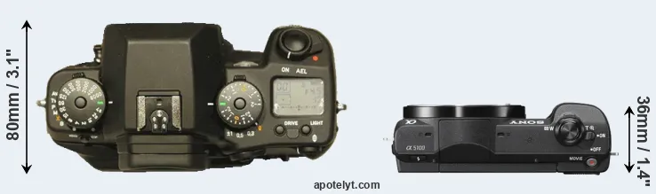 Compare N Digital versus A5100 top