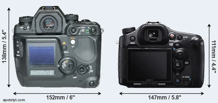 Comparison N Digital or A99 rear