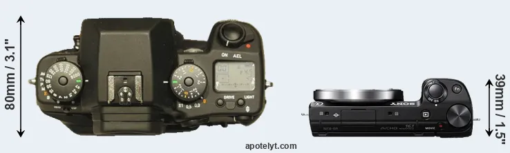 Compare N Digital versus NEX-5R top
