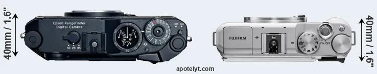 Compare R-D1 versus X-A5 top