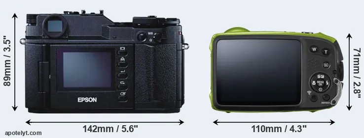 Comparison R-D1 or XP120 rear