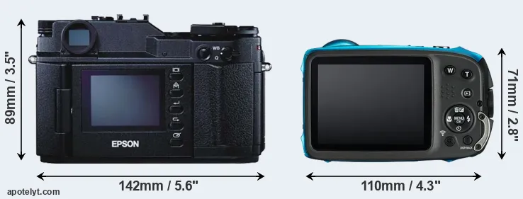 Comparison R-D1 or XP130 rear