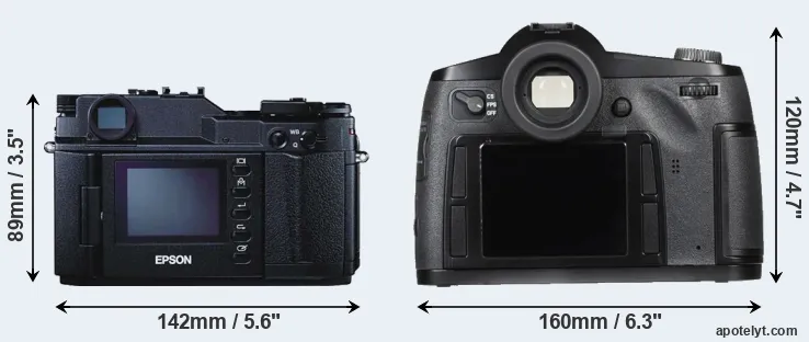 Comparison R-D1 or S Typ 007 rear
