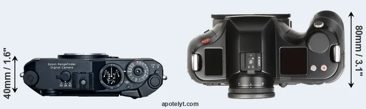 Compare R-D1 versus S Typ 007 top