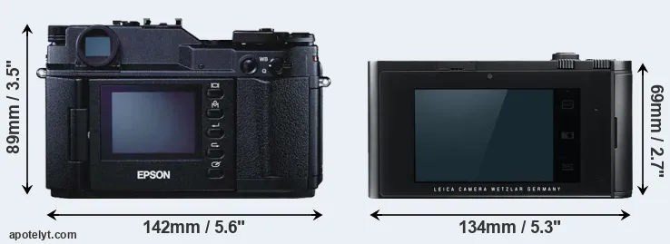 Comparison R-D1 or T Typ 701 rear